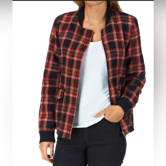 Vans Jackets & Blazers - Vans Velouria plaid jacket